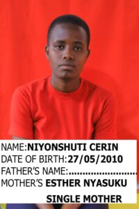 NIYONSHUTI CERIN